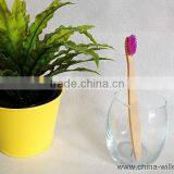 High Quality Eco Bamboo Tooth Brush for Hotel Use thumbnail-1