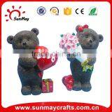 Polyresin Bear Figuines for Wedding Gifts thumbnail-1