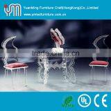 Popular Modern Acrylic Chair Transparent Acrylic Chair Furniture thumbnail-3