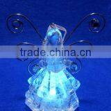 LED Lighted Butterfly Wings Acrylic Angel Xmas Decoration thumbnail-2
