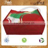 PP Laminated Jute Tote Bag With Web Handle & With Three Color Front & Back Print thumbnail-5