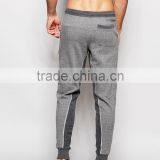 Skinny Joggers With Cut & Sew Panel thumbnail-2