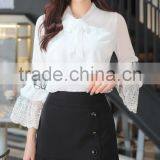 2017 Fashion 3/4 Sleeve Women Shirt thumbnail-2