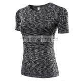 Fashion Wholesale Fitness Apparel Womens Tights Sport Yoga T-shirt Wear thumbnail-3