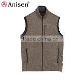 Best Selling Brown Windbreaker Kids Fleece Vest thumbnail-1
