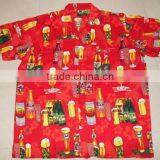 Beer Bottle Print Hawaiian Shirts thumbnail-5