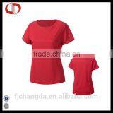 Cannda 100% Cotton Women Sport t Shirt Blank