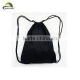 Blank Custom Small Order Black Waterproof Sports Drawstring Bag thumbnail-1