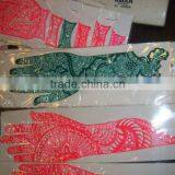 HAND HENNA Mehndi STENCIL Rubber Reusable thumbnail-1