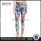 Custom Design Women Yoga High Waist Sport Leggings Digital Print Fitness Pants thumbnail-1