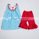 Children's Boutique Clothing Kids Soft Pink Ruffle Shorts Pant Baby Girl Short Hot Bloomers thumbnail-4