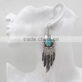 Zm53242a 2017 New Arrival Bohemian Ethnic Feather Earrings thumbnail-3