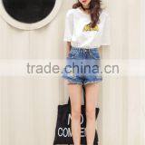 2016 Summer New Design Ladies Fashion Jeans Shorts thumbnail-3