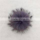Myfur Super Big Size Colorful Raccoon Fur Pom Poms Wholesale Hat Accessory Pompoms thumbnail-5
