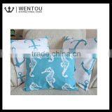 Wholesale Anchors Coastal Turquoise Pillow Cushion Cover thumbnail-5