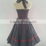 Women Vintage Dresses 50s Rockabilly Wiggle Party Dress/Women Casual Dress Rockabilly Swing Retro Dress Summer Dresses thumbnail-3