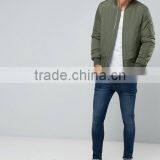 OEM Bomber Jacket With Sleeve Pocket in Guangzhou Clothing Factory thumbnail-1