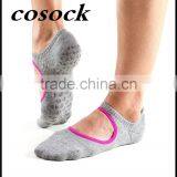 Colorful Non-Slip Grip Toe Socks for Barre, Pilates, Studio, and Yoga thumbnail-6