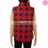 FACTORY Wholesale Quilted Buffalo Vest thumbnail-6