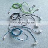 Luminous Type Reflective Headphones Line / Glow in the Dark Ear Hanging Headphone Cable Promotional thumbnail-1
