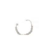 2011 Best Selling Rhinestone Crystal Bridal Bracelets With Metal Alloy, Brass Fabric Material thumbnail-1