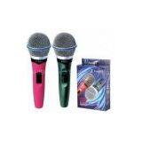 Dynamic All in One Karaoke Wire Vocal Microphone Set thumbnail-1