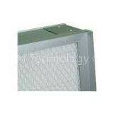 Galvanized Pharmaceutical HEPA Air Filter , Mini Pleat HEPA 10 / 12 Filter