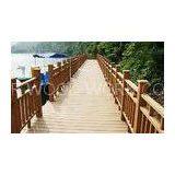 Porch Wood Plastic Composite Railing / WPC Balustrade Heat-Prevention thumbnail-1