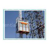 Double Cage Construction Site Elevator , Industrial Materials Hoist