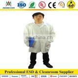 Jacket Type, 5mm Grid White Poly/cotton Anti-static Smock thumbnail-1