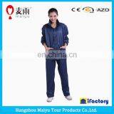 Durable Adult Waterproof Plastic Pant Blue Rain Jackets thumbnail-5