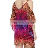 Digital Print Silk Kaftan 2014 Abaya Kaftan Dubai thumbnail-3