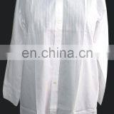 Indian Handmade Cotton White Kurti Long Tunic Top Blouse Shirt From India thumbnail-1