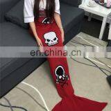 Mermaid Tail , Fish Tail Blanket Mermaid Tail Blanket Wrap Mermaid Blanket for Girlfriend thumbnail-1