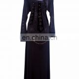 Women's Black Color Lycra(Stretchable) Velvet Fabric With Diamond Stone Work Stylish Islamic Burkha for Women (dubai abaya 2017)