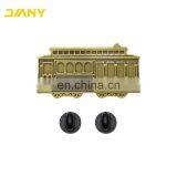 Custom Design Antique Bronze Plated Cable Car Lapel Pins thumbnail-1
