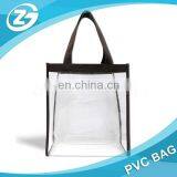 Transparent PVC And With Pocket Shopping Bag thumbnail-6