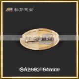 High-end Quality Handbag Metal Tags, Gold Plated Brand Handbag Metal Tags, Custom Brd Metal Bags thumbnail-3