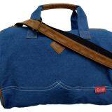 Canvas Denim Weekender Bag Travel Bag Duffel Bag thumbnail-1