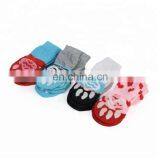 Soft Indoor Wear Cotton Anti Slip Pet Shoe Socks for Dogs Cats thumbnail-3