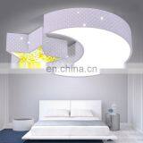 LED Ceiling Lights Bedroom Modern Minimalist Living Room Lamp Creative Children's Room Lamp Wrought Iron Lamp Moon and Stars thumbnail-6