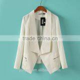 OEM Clothing Guangzhou Factory Polo Collar Women Blazer Winter Jacket Quality Choice thumbnail-6