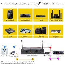 100% Original Snail EK-200 Wireless Microphone System, LCD Display, High Sound Quality, Remote Reception, Suitable for Meeting, Street Bar, Concert, Church and Other Places to Use thumbnail-4