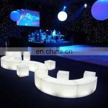 RGB Rechargeable Led Bar Furniture Lllluminated Waterproof Bar Chair Stool thumbnail-2