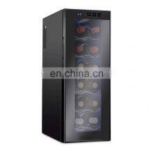 Honeyson 12 bottles Wine cooler fridge refrigerator cellar For Red, White, Champagne or Sparkling Wine