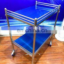 High Quality Stainless Steel Material Instrument Trolley Medical Instrument Trolley for Hospital and Clinic thumbnail-5