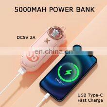 2022 New Design 5000mAh Powerbank Foot and Hand Warmers Reusable Usb Handwarmers for Sale thumbnail-5