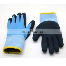 Orange Nylon Labor Protection Foam Latex Coated Construction Gardening Safety Working Hand Gloves Gants Enduits de Latex thumbnail-2