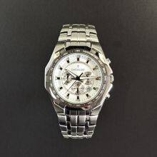 stainless steel fashion chronograph watches multi-function quartz man watch