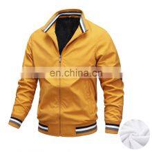 New Casual Jacket Men's Spring And Fall Sport Solid Color Coat Men's Fashion Casual Simple Jackets thumbnail-4